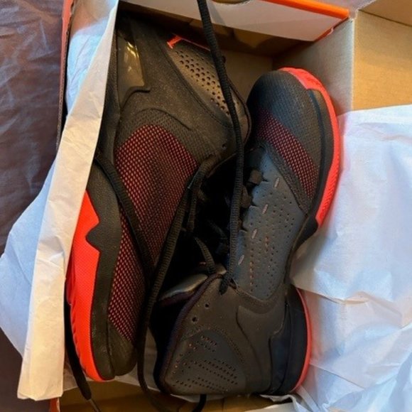 Jordan Super Fly 4 PO Black Infrared 23 Anthracite - YOUTH BNIB / NWOT - Picture 4 of 4